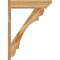 Ekena Millwork Olympic Slat Rough Sawn Outlooker, Western Red Cedar, 8"W x 34"D x 46"H OUT08X34X46OLY06RWR - alternate 2